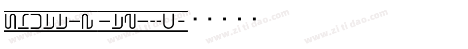 Shuttle Italic字体转换